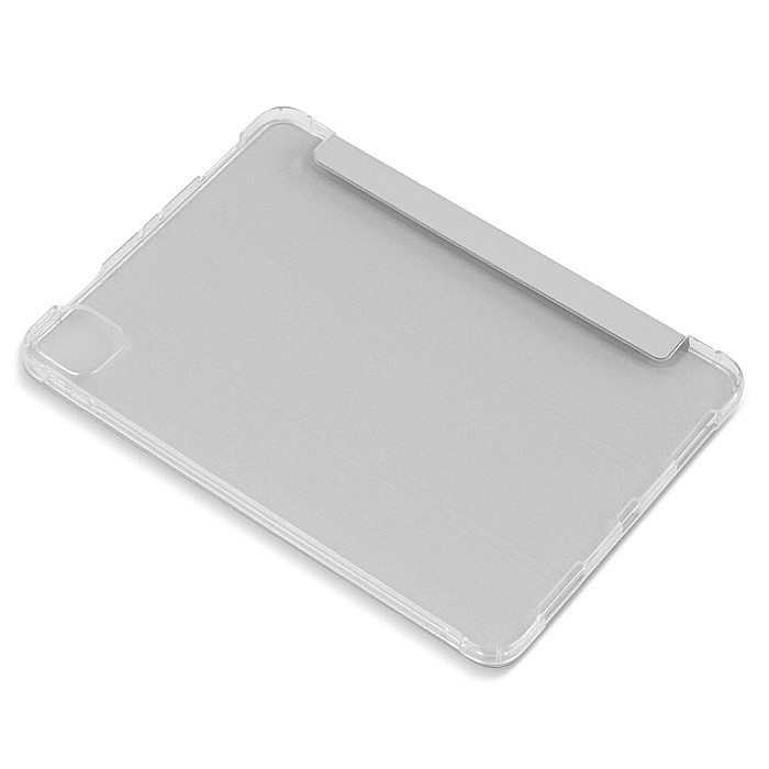 Husa Magnetica cu spate transparent, colturi intarite pentru iPad Pro 11 Inch 2018, 2020 - Gri deschis [5]
