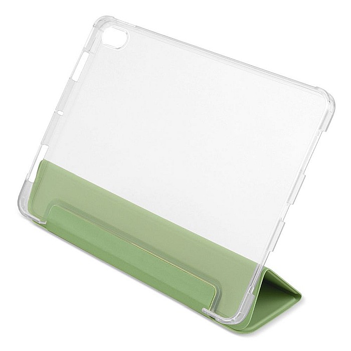 Husa Magnetica cu spate transparent, colturi intarite pentru iPad Air 4 10.9 Inch - Matcha Green [7]