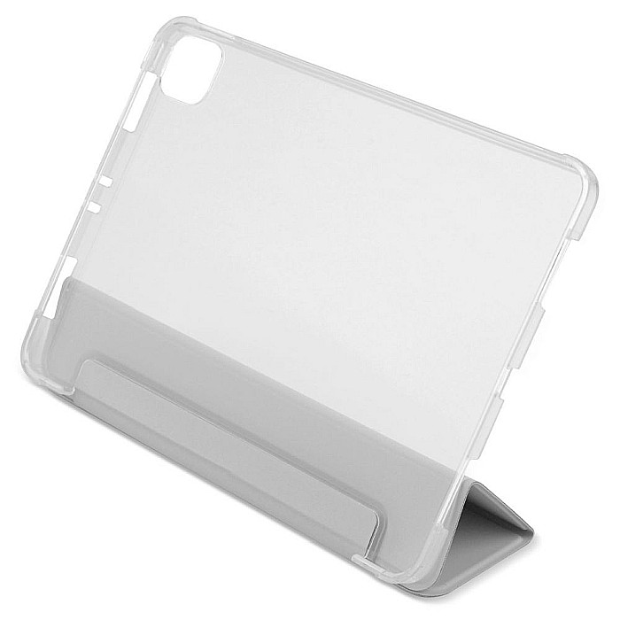 Husa Magnetica cu spate transparent, colturi intarite pentru iPad Pro 11 Inch 2018, 2020 - Gri deschis [7]