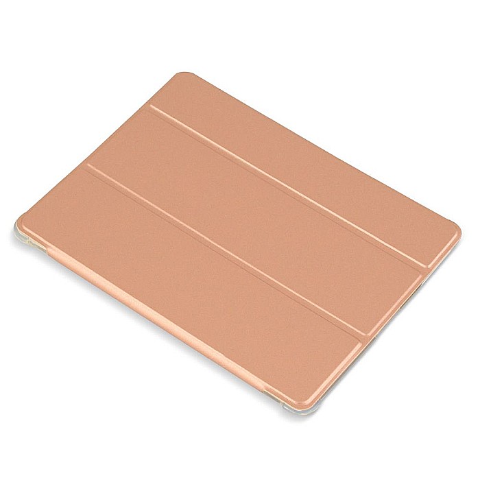 Husa Magnetica cu spate transparent, colturi intarite pentru iPad 2, 3, 4 9.7 Inch - Rose Gold [4]