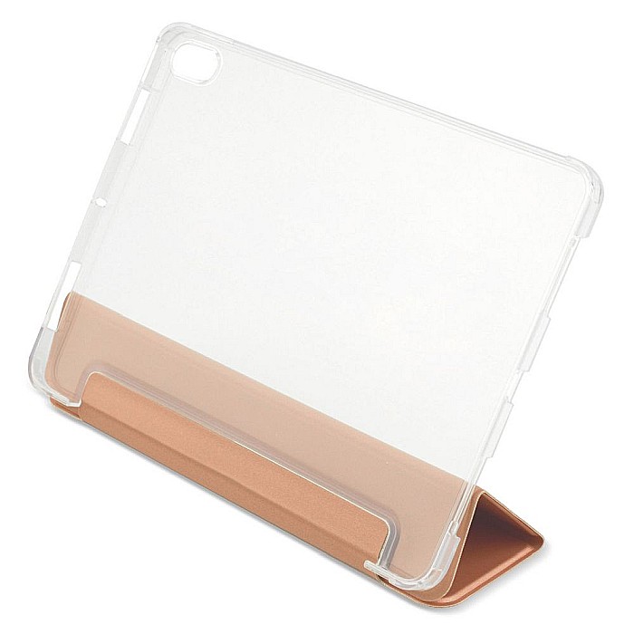 Husa Magnetica cu spate transparent, colturi intarite pentru iPad Air 4 10.9 Inch - Rose Gold [7]