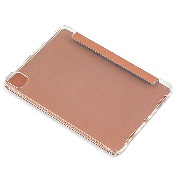 Husa Magnetica cu spate transparent, colturi intarite pentru iPad Pro 11 Inch 2018, 2020 - Rose Gold [5]