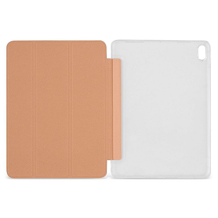 Husa Magnetica cu spate transparent, colturi intarite pentru iPad Air 4 10.9 Inch - Rose Gold [3]