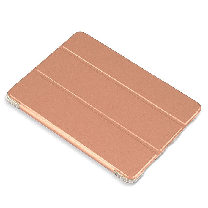 Husa Magnetica cu spate transparent, colturi intarite pentru iPad Air 4 10.9 Inch - Rose Gold [4]