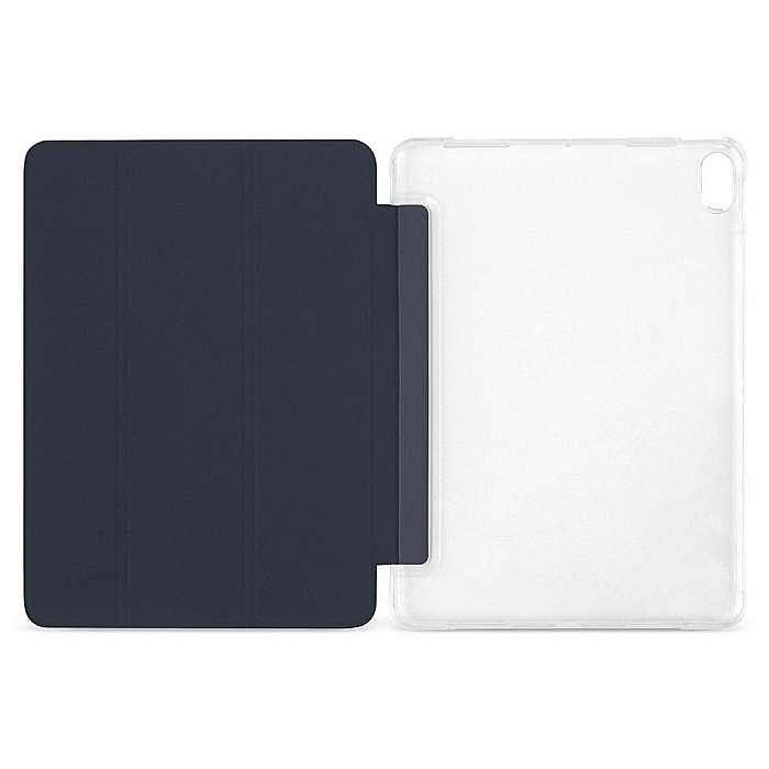 Husa Magnetica cu spate transparent, colturi intarite pentru iPad Air 4 10.9 Inch - Navy Blue [3]