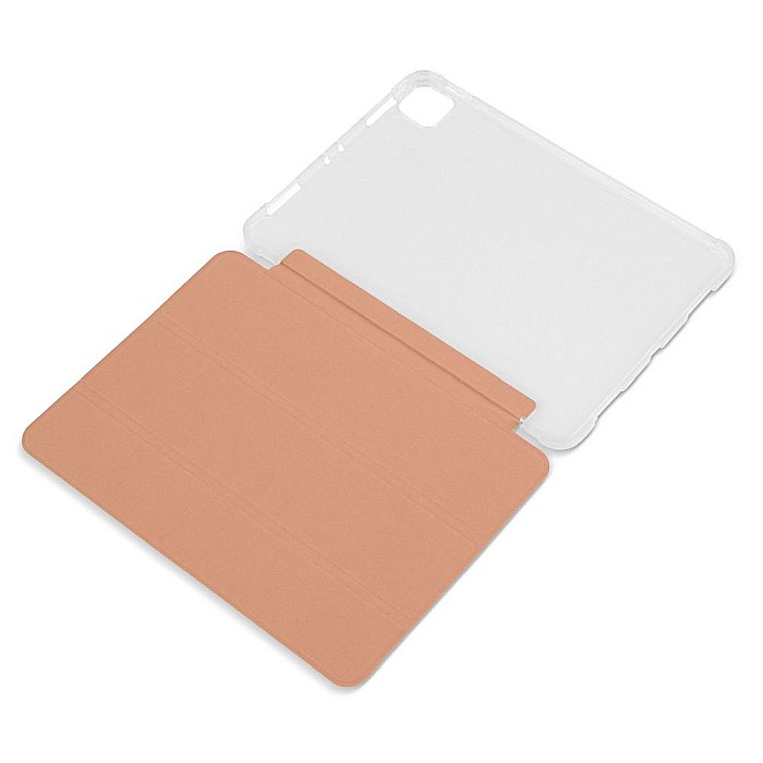 Husa Magnetica cu spate transparent, colturi intarite pentru iPad Pro 11 Inch 2018, 2020 - Rose Gold [6]
