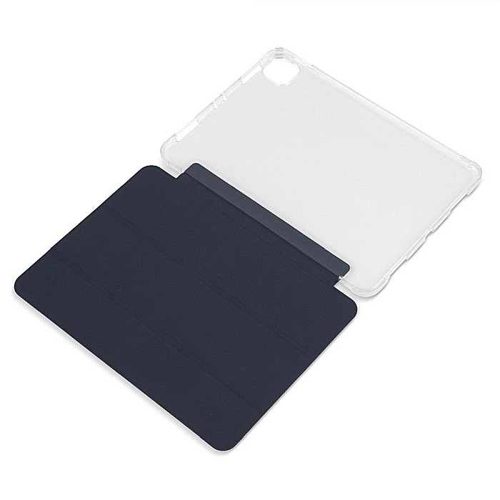 Husa Magnetica cu spate transparent, colturi intarite pentru iPad Pro 11 Inch 2018, 2020 - Navy Blue [6]