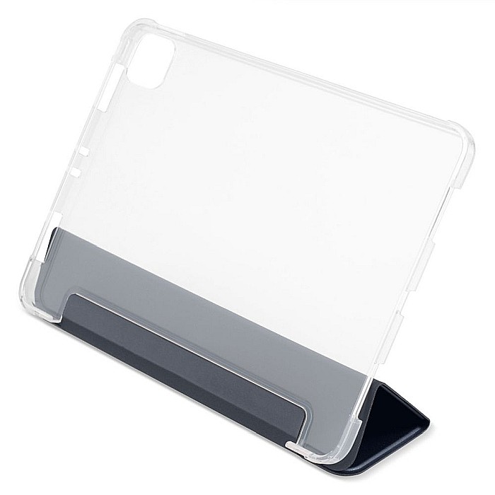 Husa Magnetica cu spate transparent, colturi intarite pentru iPad Pro 11 Inch 2018, 2020 - Navy Blue [7]
