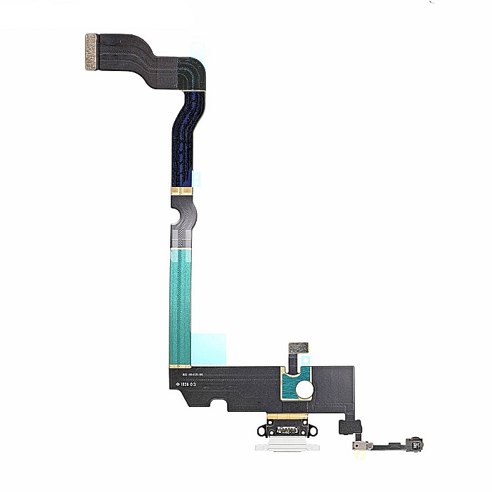 Mufa de incarcare Lightning, OEM, pentru telefon Apple iPhone XS Max Alb [1]