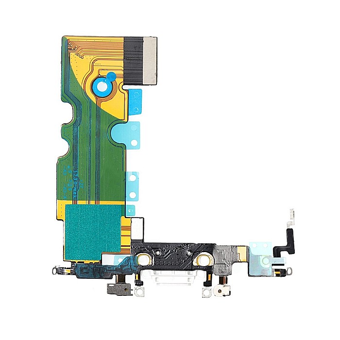 Mufa de incarcare Lightning, OEM, pentru telefon Apple iPhone SE 2 Alb [2]
