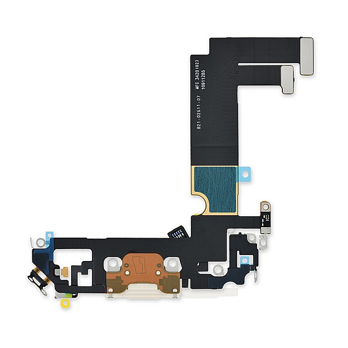Mufa de incarcare Lightning, OEM, pentru telefon Apple iPhone 12 mini Alb [2]