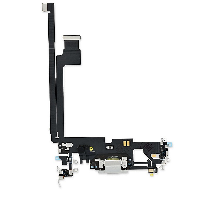 Mufa de incarcare Lightning, OEM, pentru telefon Apple iPhone 12 Pro Max Silver [2]