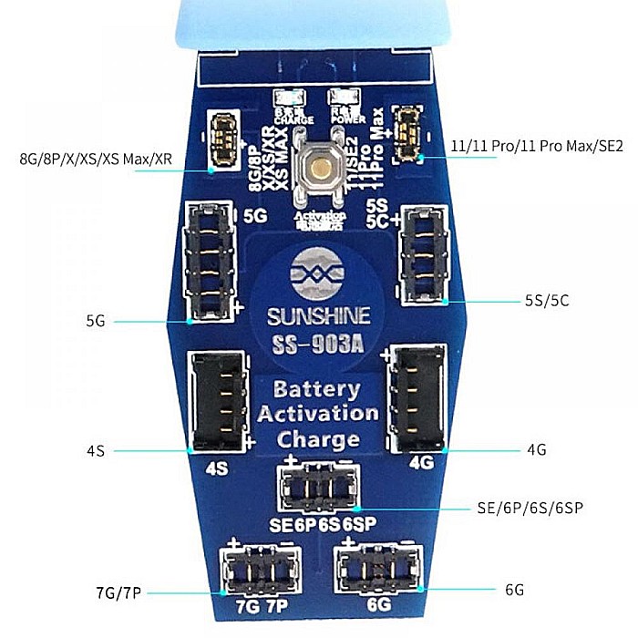 Modul incarcare si activare baterie telefon Apple iPhone 4 pana la 11 Pro Max, SUNSHINE SS-903A [2]