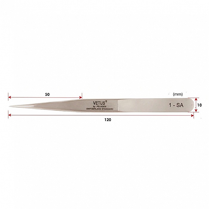 Penseta Vetus de precizie profesionala, ascutita, model 1-SA [5]