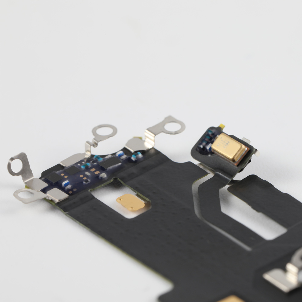 Port incarcare lightning (audio dock connector) flex pentru iPhone 13 Pro Max, OEM, Negru [9]