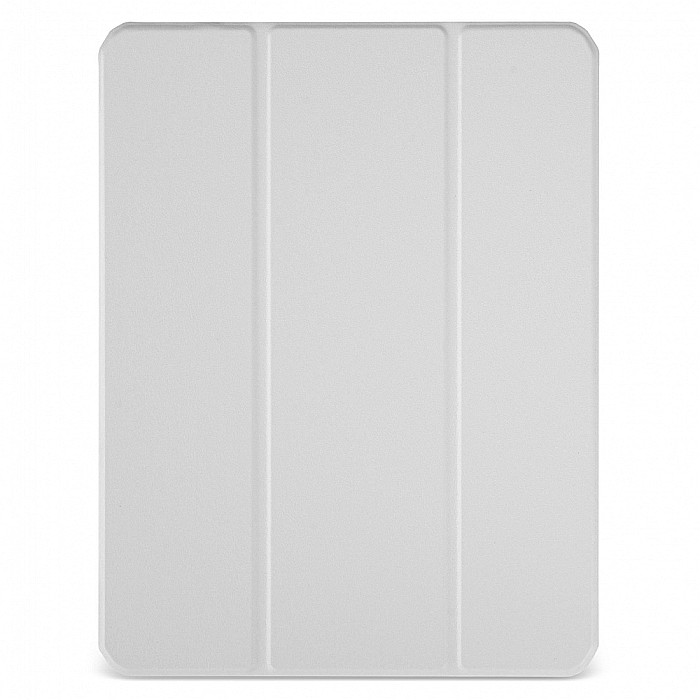 Husa Magnetica cu spate acrilic, colturi intarite si suport Stylus pentru iPad Air 4 10.9 - Gri [1]