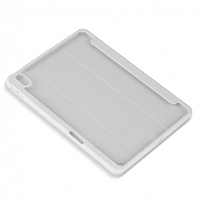 Husa Magnetica cu spate acrilic, colturi intarite si suport Stylus pentru iPad Air 4 10.9 - Gri [7]