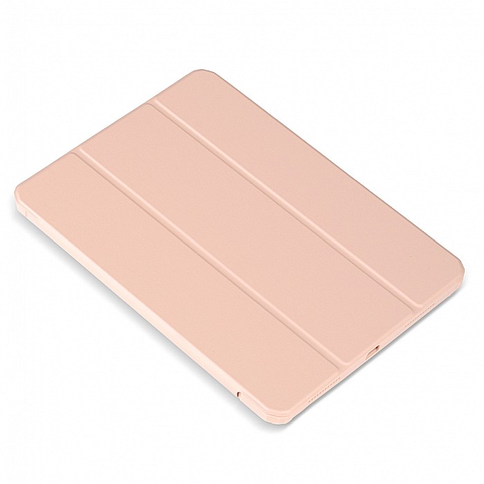 Husa Magnetica cu spate acrilic, colturi intarite si suport Stylus pentru iPad Air 4 10.9 - Roz [8]