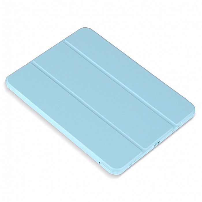 Husa Magnetica cu spate acrilic, colturi intarite si suport Stylus pentru iPad Pro 11 2020 - Haze Blue [8]