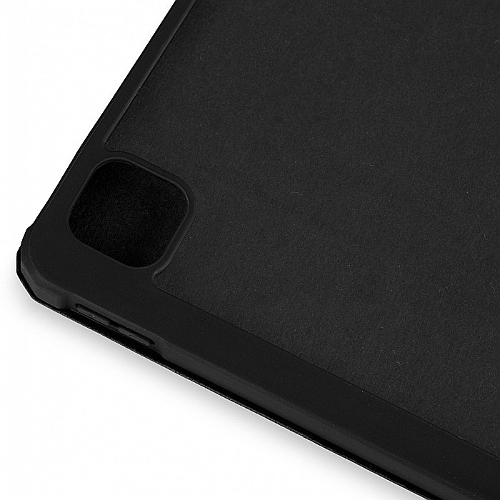 Husa Magnetica cu spate acrilic, colturi intarite si suport Stylus pentru iPad Pro 11 2020 - Negru [4]