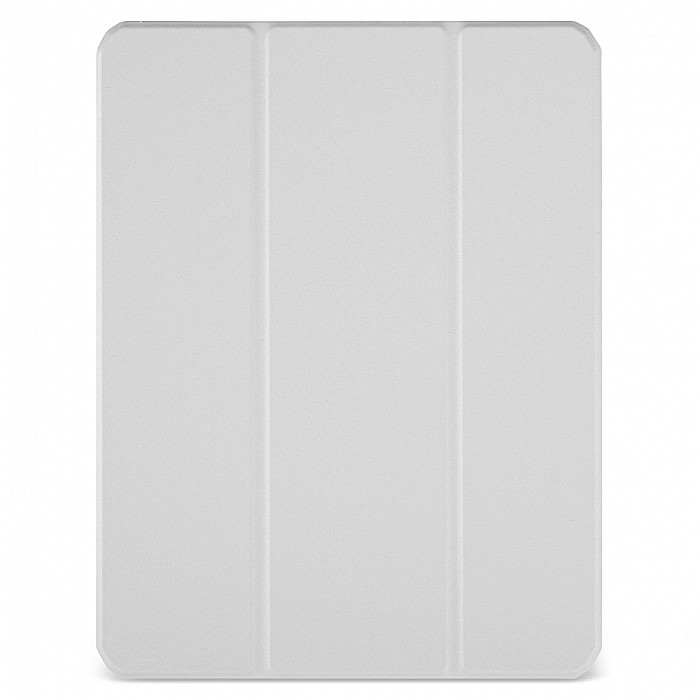 Husa Magnetica cu spate acrilic, colturi intarite si suport Stylus pentru iPad Pro 11 2020 - Gri [1]