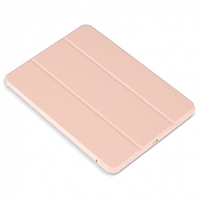 Husa Magnetica cu spate acrilic, colturi intarite si suport Stylus pentru iPad Pro 11 2020 - Roz [8]