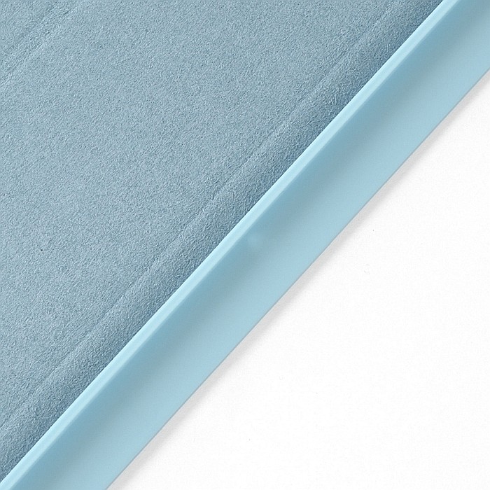 Husa Magnetica cu spate acrilic, colturi intarite si suport Stylus pentru iPad Mini 6 - Haze Blue [3]
