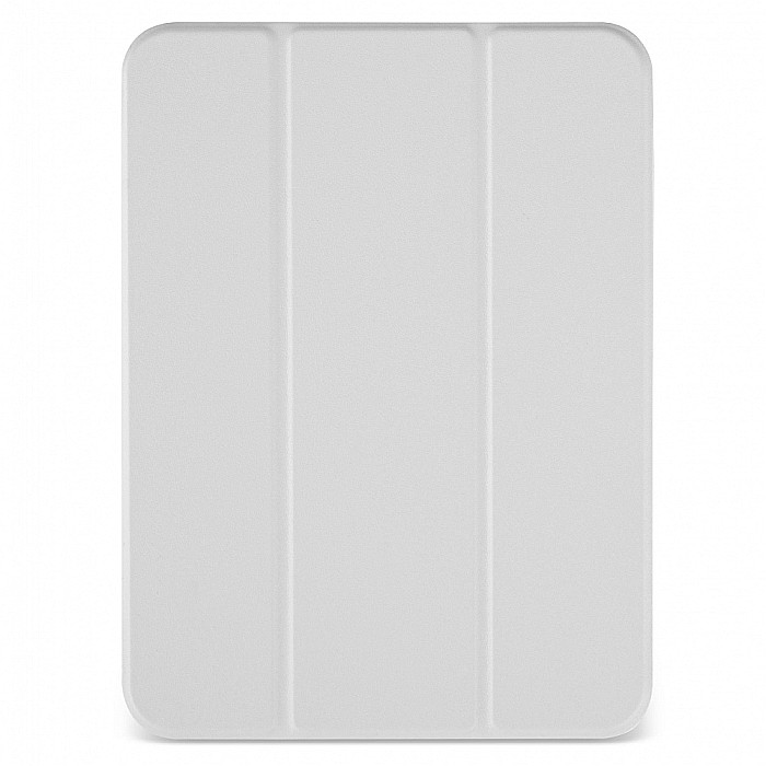 Husa Magnetica cu spate acrilic, colturi intarite si suport Stylus pentru iPad Mini 6 - Gri [1]