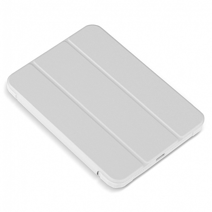 Husa Magnetica cu spate acrilic, colturi intarite si suport Stylus pentru iPad Mini 6 - Gri [8]