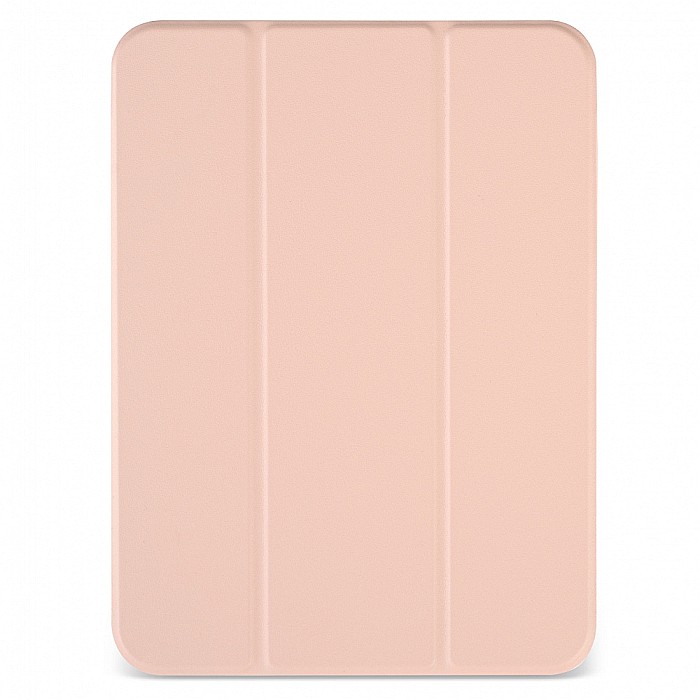 Husa Magnetica cu spate acrilic, colturi intarite si suport Stylus pentru iPad Mini 6 - Roz [1]