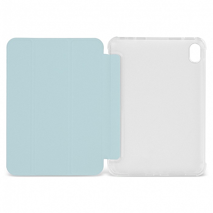 Husa Magnetica cu spate transparent, colturi intarite pentru iPad Mini 6 - Ice Blue [9]