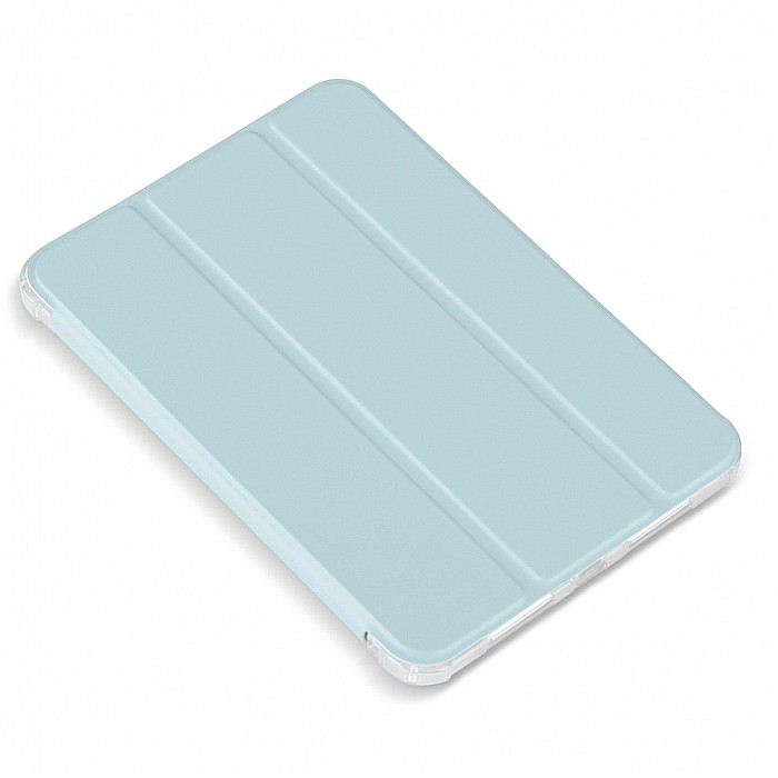 Husa Magnetica cu spate transparent, colturi intarite pentru iPad Mini 6 - Ice Blue [8]