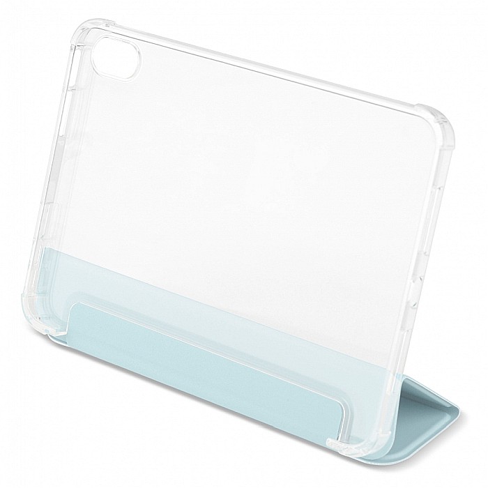 Husa Magnetica cu spate transparent, colturi intarite pentru iPad Mini 6 - Ice Blue [5]