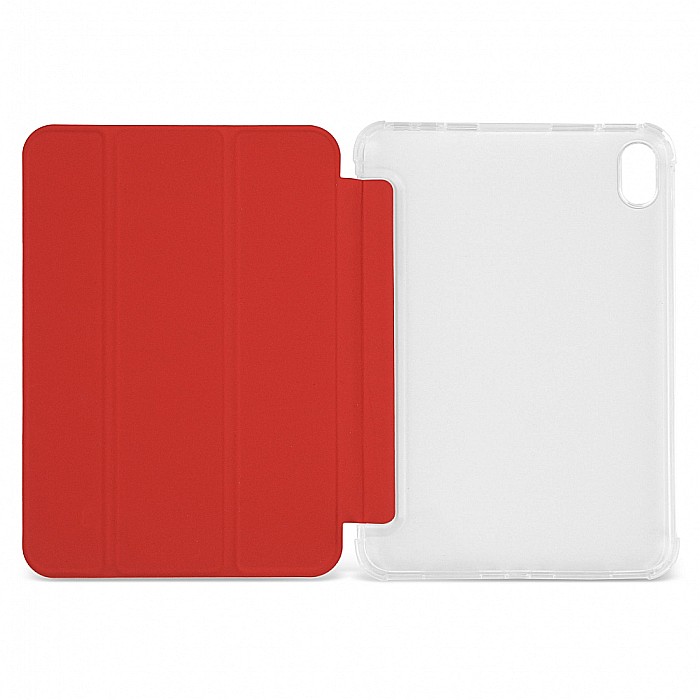 Husa Magnetica cu spate transparent, colturi intarite pentru iPad Mini 6 - Rosu [9]