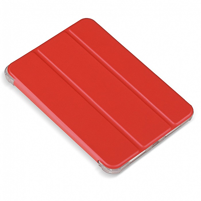 Husa Magnetica cu spate transparent, colturi intarite pentru iPad Mini 6 - Rosu [8]