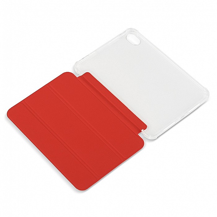 Husa Magnetica cu spate transparent, colturi intarite pentru iPad Mini 6 - Rosu [6]