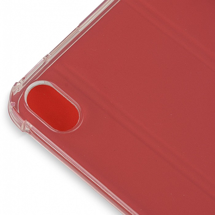 Husa Magnetica cu spate transparent, colturi intarite pentru iPad Mini 6 - Rosu [4]