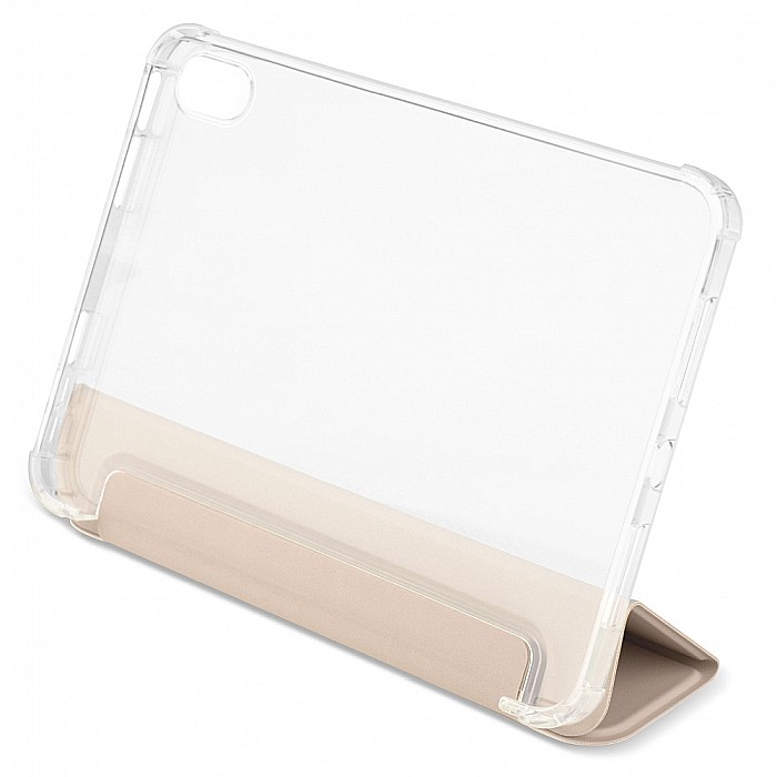 Husa Magnetica cu spate transparent, colturi intarite pentru iPad Mini 6 - Auriu [5]
