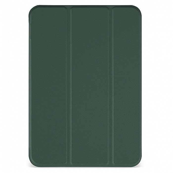 Husa Magnetica cu spate transparent, colturi intarite pentru iPad Mini 6 - Dark Green [1]