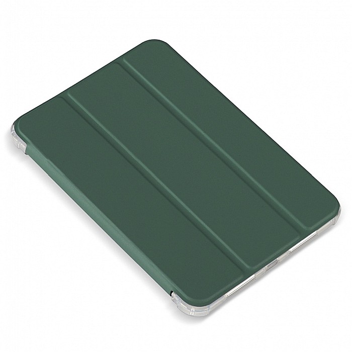 Husa Magnetica cu spate transparent, colturi intarite pentru iPad Mini 6 - Dark Green [8]