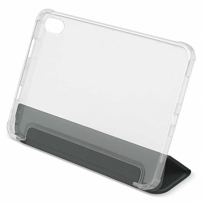 Husa Magnetica cu spate transparent, colturi intarite pentru iPad Mini 6 - Dark Green [5]