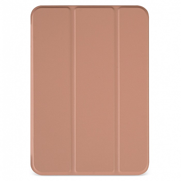 Husa Magnetica cu spate transparent, colturi intarite pentru iPad Mini 6 - Rose Gold [1]