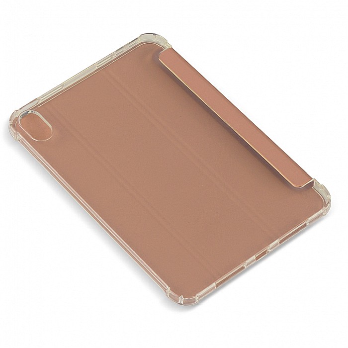 Husa Magnetica cu spate transparent, colturi intarite pentru iPad Mini 6 - Rose Gold [7]