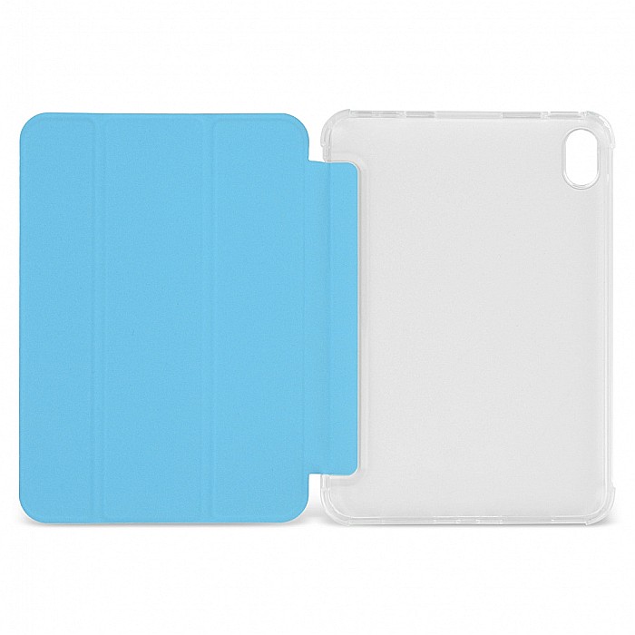 Husa Magnetica cu spate transparent, colturi intarite pentru iPad Mini 6 - Sky Blue [9]