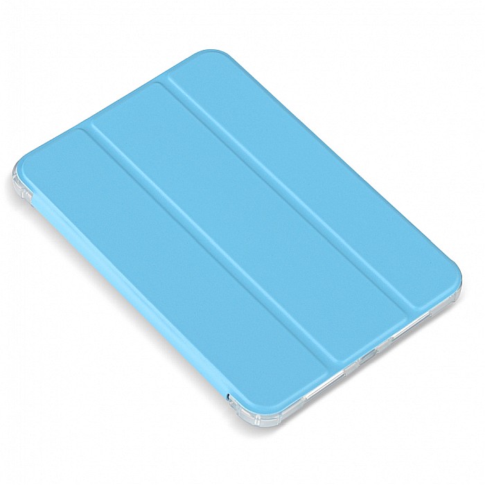 Husa Magnetica cu spate transparent, colturi intarite pentru iPad Mini 6 - Sky Blue [8]