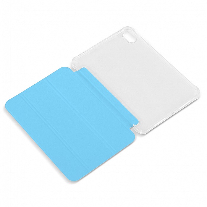 Husa Magnetica cu spate transparent, colturi intarite pentru iPad Mini 6 - Sky Blue [6]