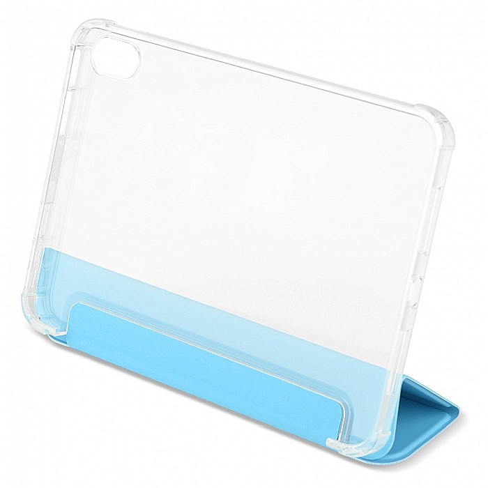 Husa Magnetica cu spate transparent, colturi intarite pentru iPad Mini 6 - Sky Blue [5]