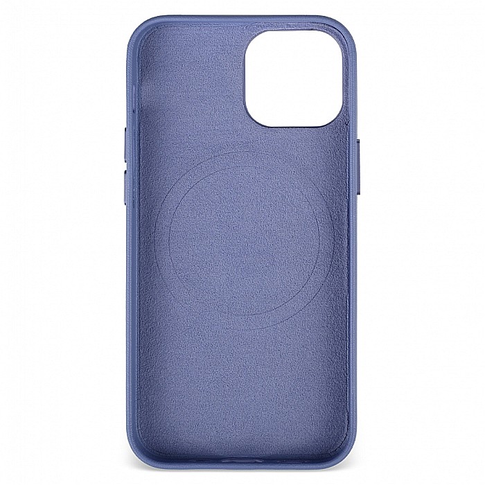 Husa de protectie tip Magsafe din piele compatibil cu iPhone 13 Mini - Lavender [3]