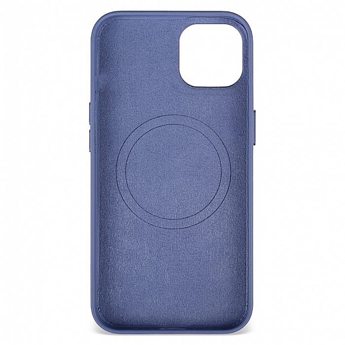 Husa de protectie tip Magsafe din piele compatibil cu iPhone 13 - Lavender [3]