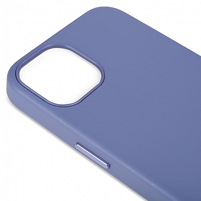 Husa de protectie tip Magsafe din piele compatibil cu iPhone 13 - Lavender [6]